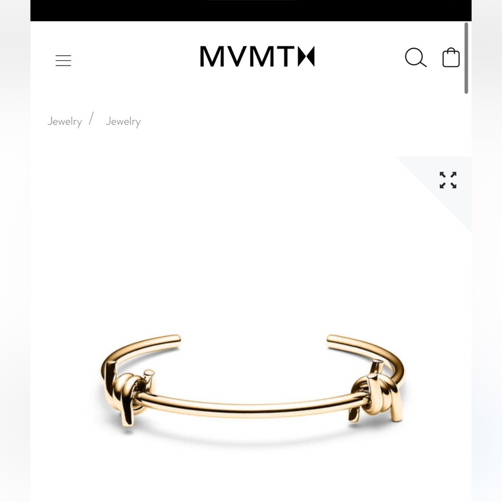 MVMT gold bracelet